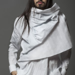 Look 18 white Mashael SS16 Menswear