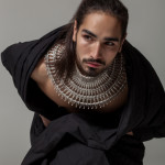 Look 7 Black Mashael SS16 Menswear