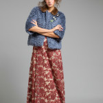 Jacket Shirtaporter, dress Alcoolique, tiara Lisa C, brooches vintage Archivio Guerrini, shoes Manila Grace