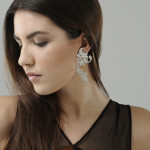 Luna: abito/dress PierAntonioGaspari, earring Fery by Sara Capoferri for webelieveinstyle.maison