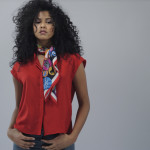 Yendry: camicia/shirt Department 5, jeans model'own, foulard/scarf SCI'M for webelieveinstyle.maison