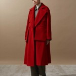 Twis Florence FW2017_18 - cappotto in panno di lana casentino color robbia